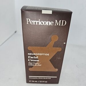 New Perricone MD Neuropeptide Facial Day Cream 2.5 fl oz / 74ml New And Sealed. 